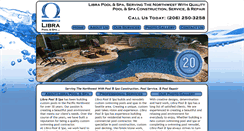Desktop Screenshot of librapoolandspa.com